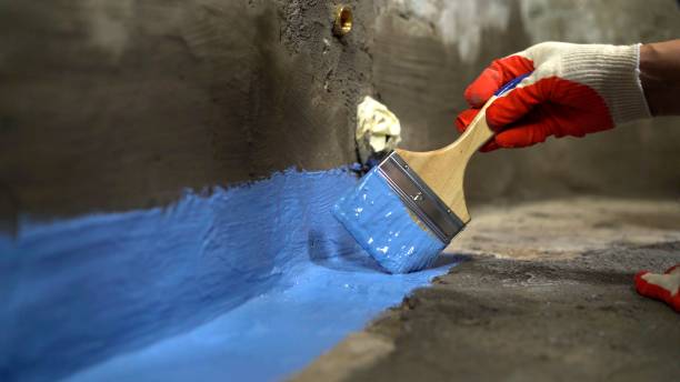 Large-scale Interior Drainage System work completed in Medford, OR by SJ Waterproofing Pros